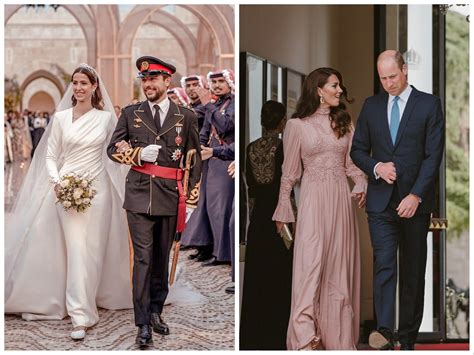 Jordan’s royal wedding day gets underway with surprise arrival of Britain’s William and Kate