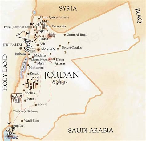 Read Online Jordan Travel Map Jordanien 1400 000 Waterproof By Gabriele Kalmbach