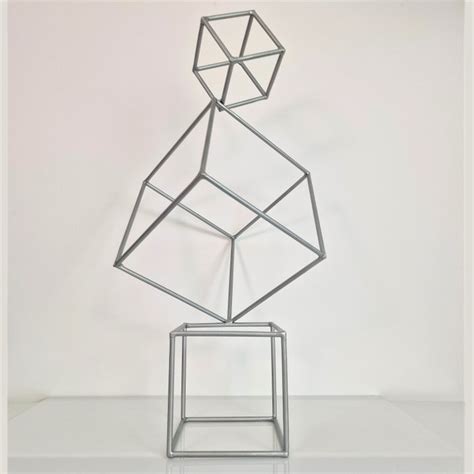 José Soler Art - Tri cubes. Grey - Catawiki