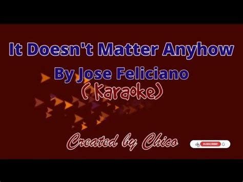 Jose Feliciano - It Doesn