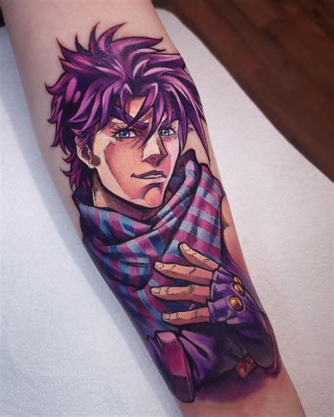 Joseph joestar tattoo. Tattoo, when in range of his target, charges forward and delivers a brutal knife stab in an unblockable attack, sending opponents flying. Upon a successful attack, he will return to Speedwagon. ... While visiting the timeline of Battle Tendency, the Old Joseph Joestar convinces his younger self that he is himself from the future by telling ... 