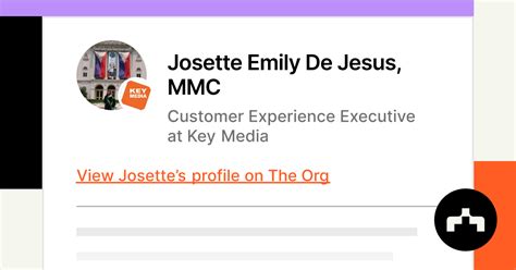 Josette Emily De Jesus, MMC - Customer Experience Executive