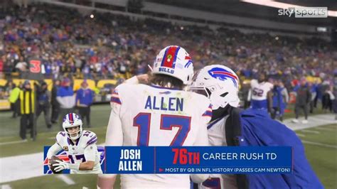Josh Allen Career Rushing Tds