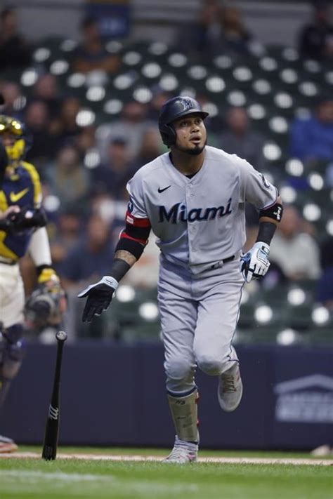 Josh Donaldson homers and Freddy Peralta’s strong pitching leads Brewers over Marlins 3-1
