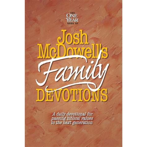 Josh McDowell’s One Year Book of Family Devotions 2