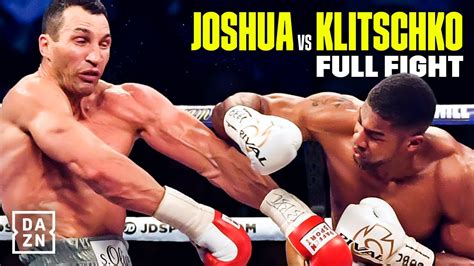 Joshua vs klitschko 1