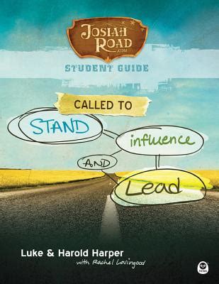 Josiah road leaders guide called to stand influence and lead. - Mastering chemistry the central science solution manual.