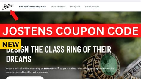 Jostens online coupon code. Get the latest 4 active jostens.com coupon codes, discounts and promos. Today's top deal: $30 Off Sitewide. Use these discount codes and save $$$! 