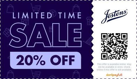 Jostens yearbook ad coupon code. Jostens Promo Code: Save $50 off En Joyeria Universitaria. Valid indefinitely. $50. Snap $50 off Rings And Tags. Valid indefinitely. 40%. Save 40% on all Orders with this promo code. Valid indefinitely. $40. Enjoy Lower Prices with $40 off Class Ring. Valid indefinitely. $20. Jostens Coupon: $20 off Class Jewelry Purchase. Valid indefinitely ... 