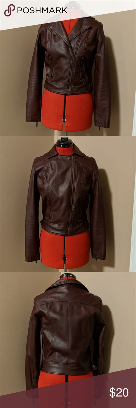 Jou Jou Leather Coats & Jackets Mercari - Mercari: Your …