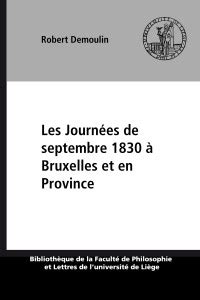 Journées de septembre 1830 à bruxelles et en province. - Código de trabajo y sus reformas.