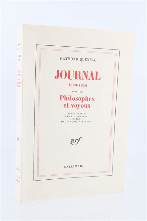 Journal 1939 1940 ; suivi de, philosophes et voyous. - Xii jornadas iberoamericanas de derecho procesal.