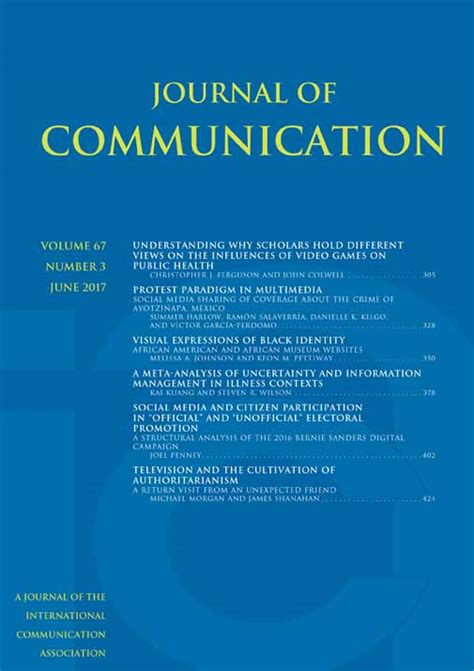 Journal Communication Studies