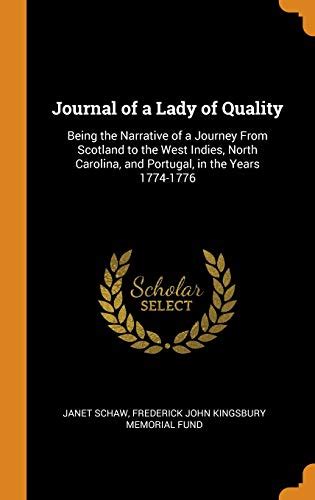 Journal Of A Lady Of Quality