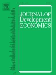 Journal Of Development Economics Elsevier
