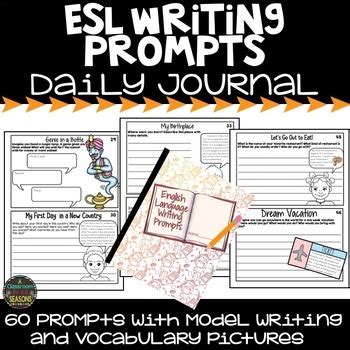 Journal Prompts For Esl