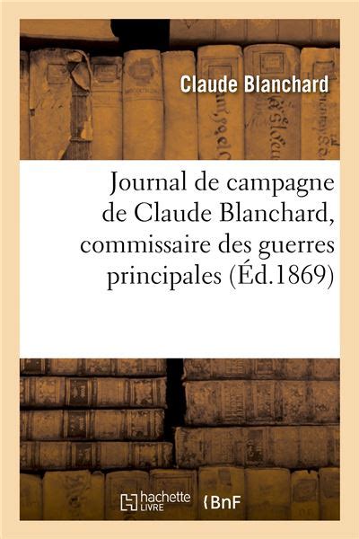 Journal de campagne de claude blanchard. - Banque et crédit en italie au xviie siècle..