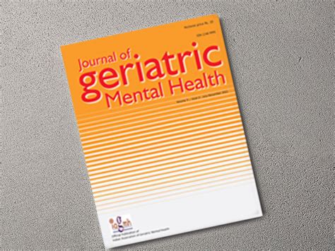 Journal of Geriatric Mental Health – DOAJ