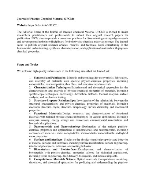 Journal of electronic materials publisher.  The Journal of Chemical Physic...