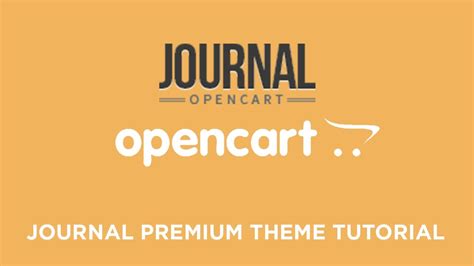 Journal opencart