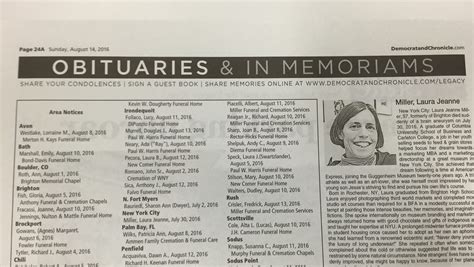 Make your obituary a featured one. Showcase your loved one's life story with a featured obituary.. 