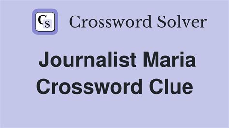 The Crossword Solver found 30 answers to "tv journalist cou