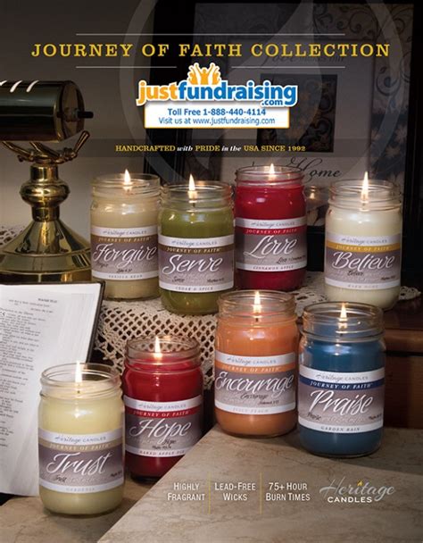 Journey of Faith Fundraising Candles