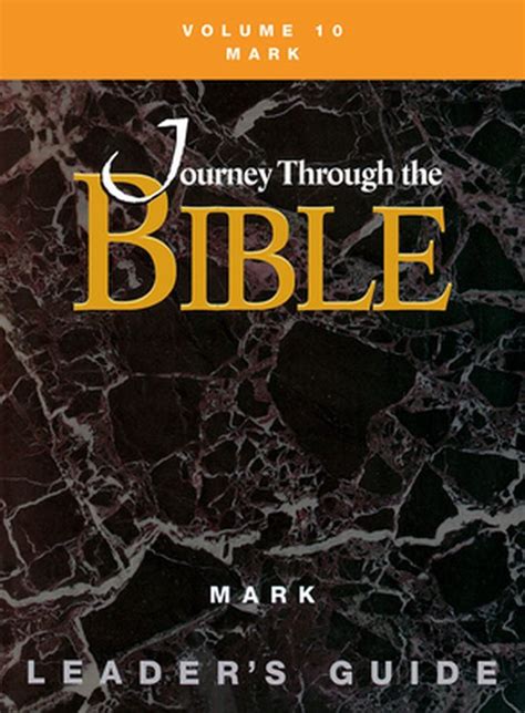 Journey through the bible volume 10 mark leader s guide. - Manuale della pompa di iniezione simms.