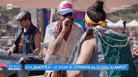 Jova Beach Party, lo show di Jovanotti da stasera su Raiplay