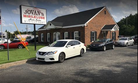 Jovans auto sales. Jovan's Mobile Lube Auto Sales is located at 2935 Ole Bluff Mill Rd in Fayetteville, North Carolina 28306. Jovan's Mobile Lube Auto Sales can be contacted via phone at (910) 544-9691 for pricing, hours and directions. 