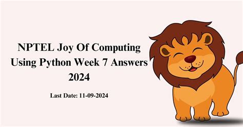 Joy of computing using python week 7 answers.  Are you looking for NPT...