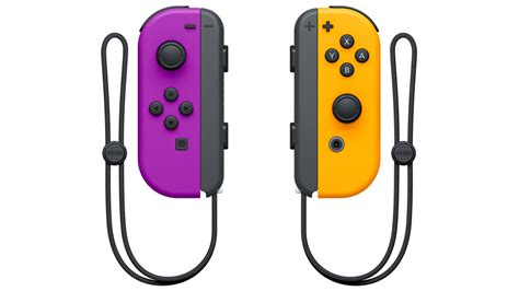 Joy-Con Set (L+R) - Neon Purple/Neon Orange - Nintendo