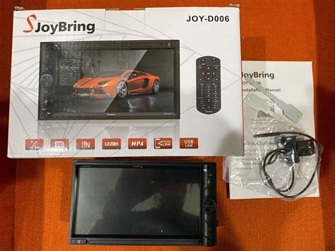 Find many great new & used options and get the best deals for SJOYBRING Double Din Car Stereo Apple Carplay 7" HD Screen JOY-D006 - NEW IN BOX at the best online prices at eBay! Free shipping for many products!. 