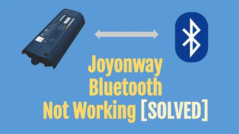 Joyonway bluetooth not connecting.  Setup instructions, pairing guide, and how...