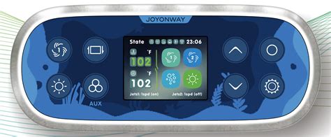 Joyonway spa control.  Joyonway PB562 Capacitive Touch 2.  [Energy consumption The c...