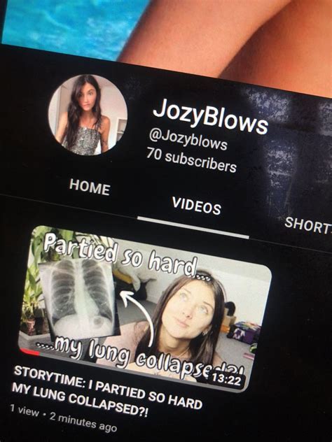 Jozyblows videos. 1835. 257. 12 773 views. All videos of JozyBlows can be found at this link JozyBlows - Onlyfans Siterip. Date: January 18, 2022. 