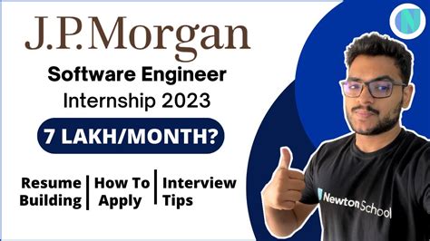 Jp morgan software engineer intern. 