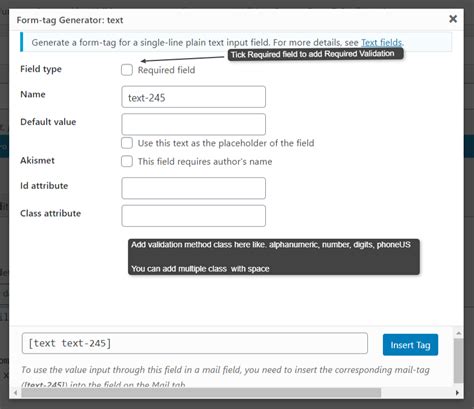 Jquery Validation For Contact Form 7 WordPress plugin
