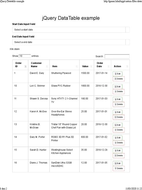 Jquery datatable export to pdf example.  Based on his answer, here i have comple...