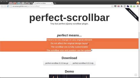 Jquery full height scrollbar in android.  I have an overflow area with sc...