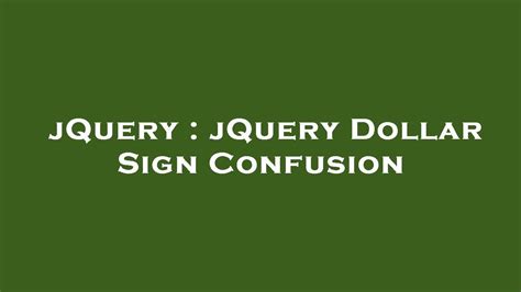 Jquery page transition.  The dollar sign function $() in jQuery is a library functi...