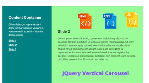 Jquery vertical carousel slider example.  data-carousel-pagelist Learn how to create dyn...