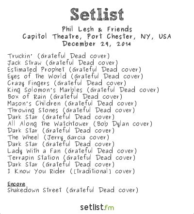 Jrad setlists. Tour average: Get the Joe Russo's Almost Dead Setlist of the concert at Westville Music Bowl, New Haven, CT, USA on May 14, 2022 and other Joe Russo's Almost Dead Setlists for free on setlist.fm! 