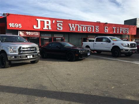 Jr's Tires & Wheels 4821 W Jefferson Blvd Dallas TX 75211 (214) 742-0770 Claim this business (214) 742-0770 Website More Directions Advertisement Hours Mon: 10am - 8pm Tue: 10am - 8pm Wed: 10am - 8pm Thu: 10am - 8pm Fri: 10am - 8pm Sat: 10am - 8pm Website Was exactly what I needed. Just needed a spare rim and they had it. Easy in easy out.. 