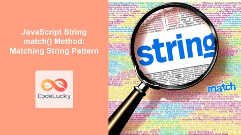 Js escape string.  The pattern can be a string or a RegExp, and the .  ...