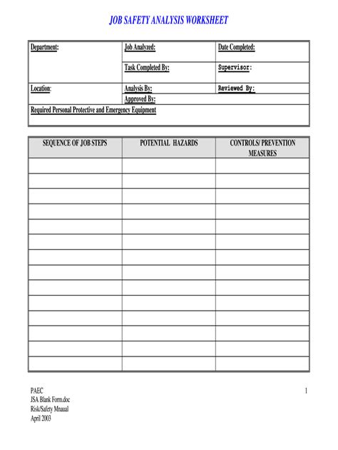 Jsa 20032025 Form Fill Out and Sign Printable PDF Template