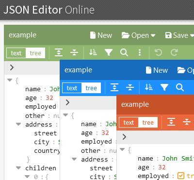 Json response in upper case.  Use it to view, edit, format, repair, compare, query, transform, v...