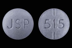 JSP 515 Print Save JSP 515 Pill - purple round, 7mm Pill with imprint JSP 515 is Purple, Round and has been identified as Levothyroxine Sodium 75 mcg (0.075 mg). It is supplied by Amneal Pharmaceuticals LLC. . 