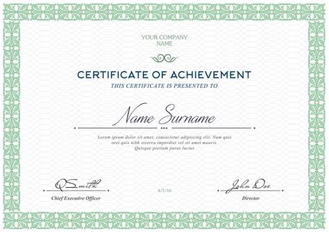 Jssco Certificate Template