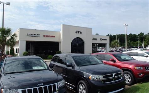 JTs Chrysler Dodge Jeep RAM of Columbia. 4.1 (893 reviews) 190 Greystone Blvd Columbia, SC 29210. Visit JTs Chrysler Dodge Jeep RAM of Columbia. Sales hours: 9:00am to 8:00pm. Service hours: 7 .... 